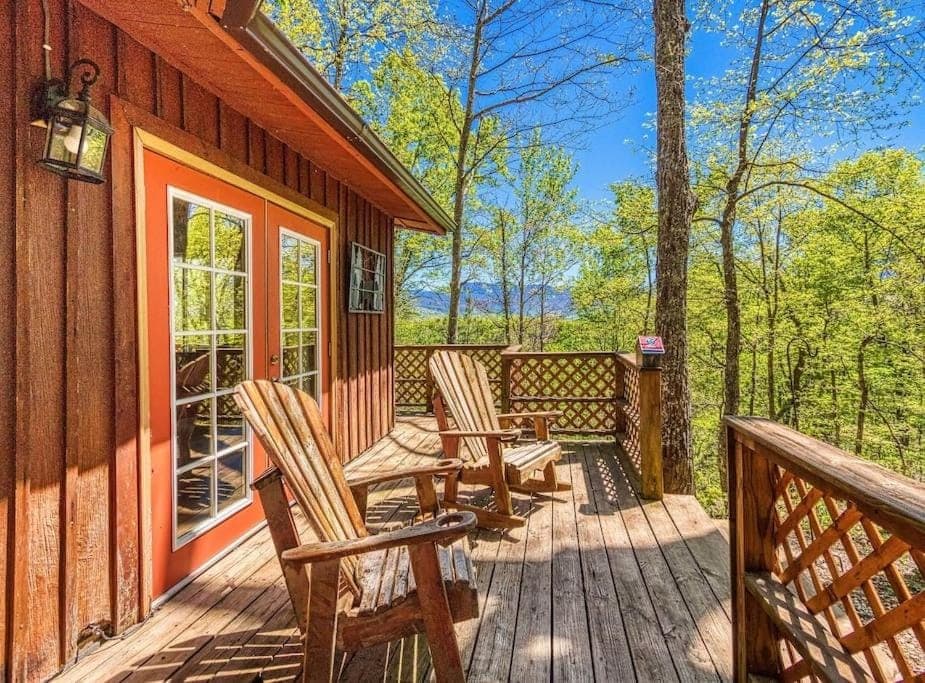 Property building, Patio, Spring, Day, View (from property/room), Balcony/Terrace