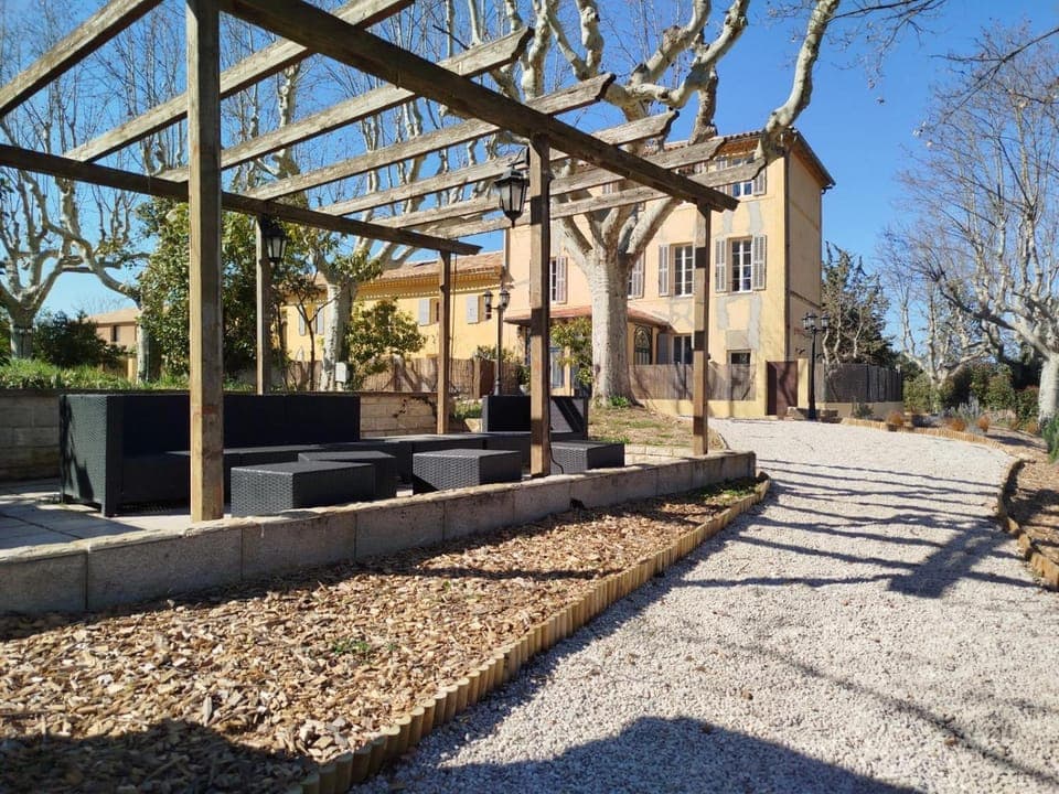 Property building, Spring, Day