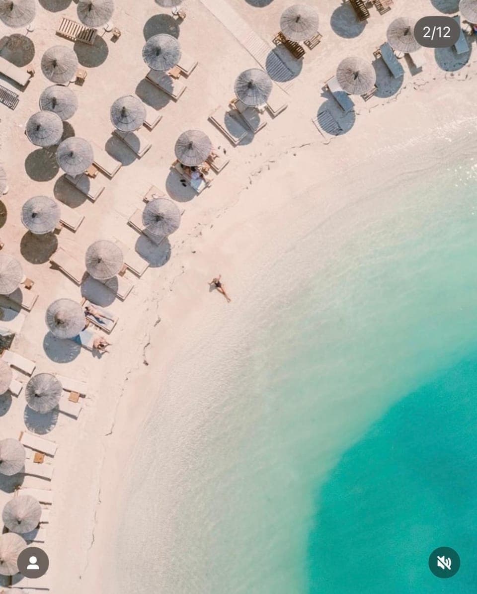 Day, Natural landscape, Beach, sunbed