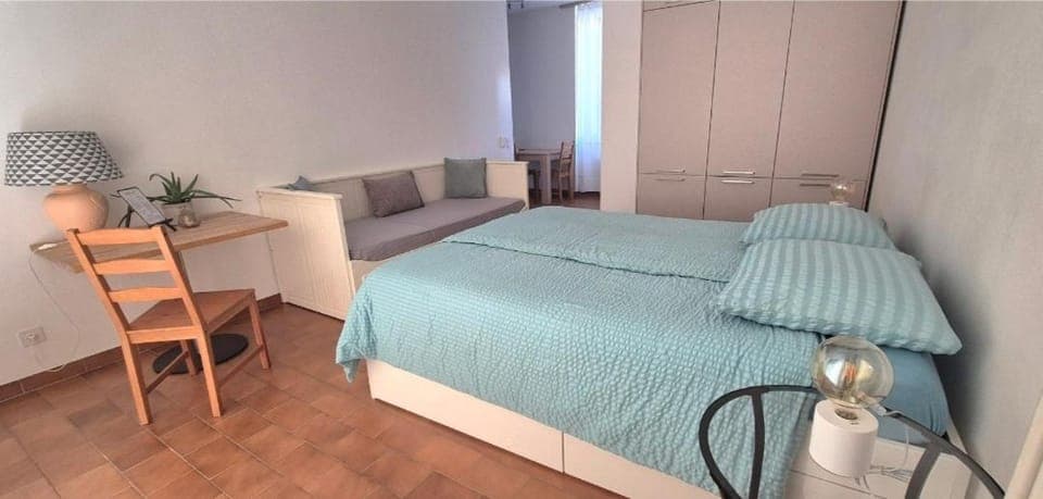 Bed, Bedroom, wardrobe