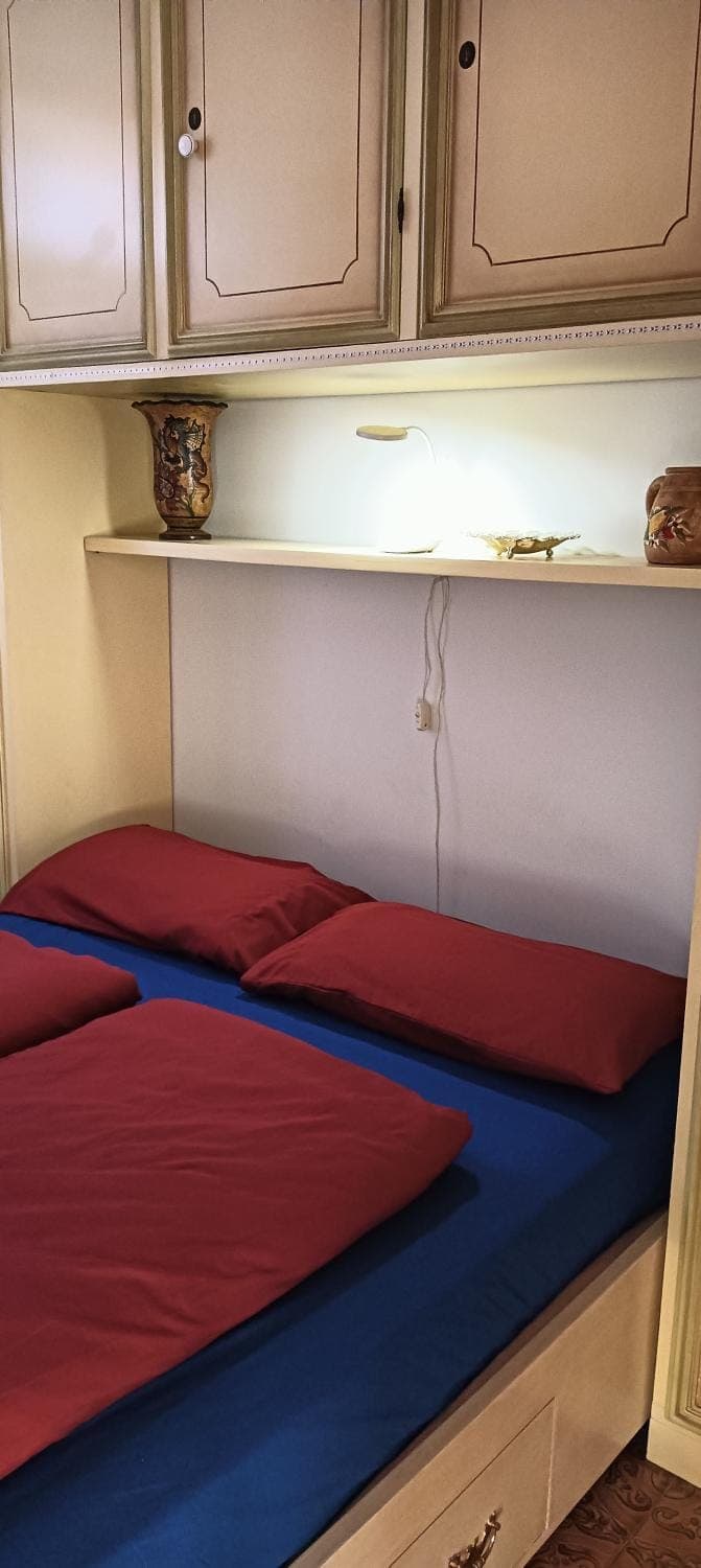 Bed, Photo of the whole room, Bedroom, wardrobe