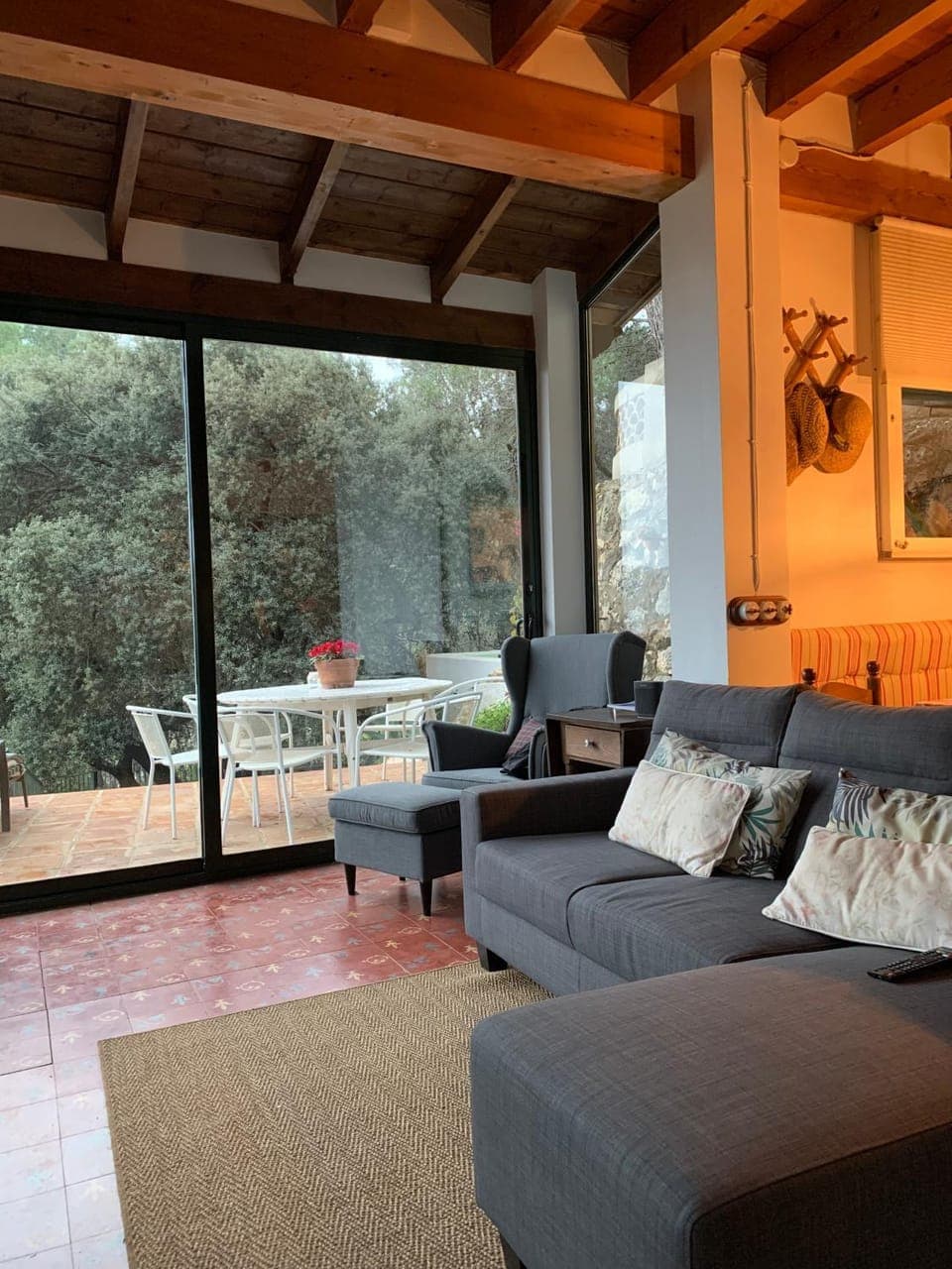 View (from property/room), Lounge or bar, Mountain view, flat iron
