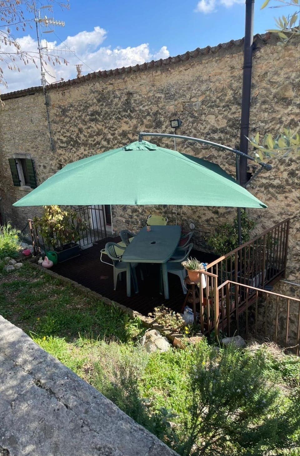 Patio, Spring, Garden, Garden view