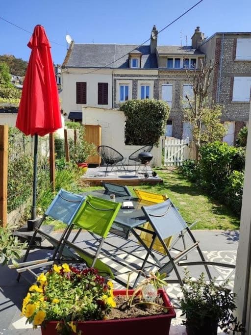 Patio, Garden, Garden view