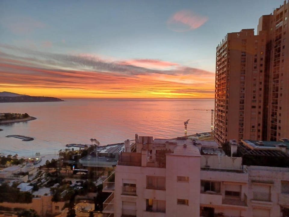 Sea view, Sunrise, Sunset