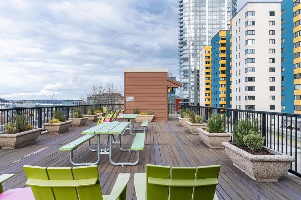Property building, Patio, View (from property/room), City view