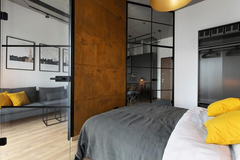 Seating area, Bedroom