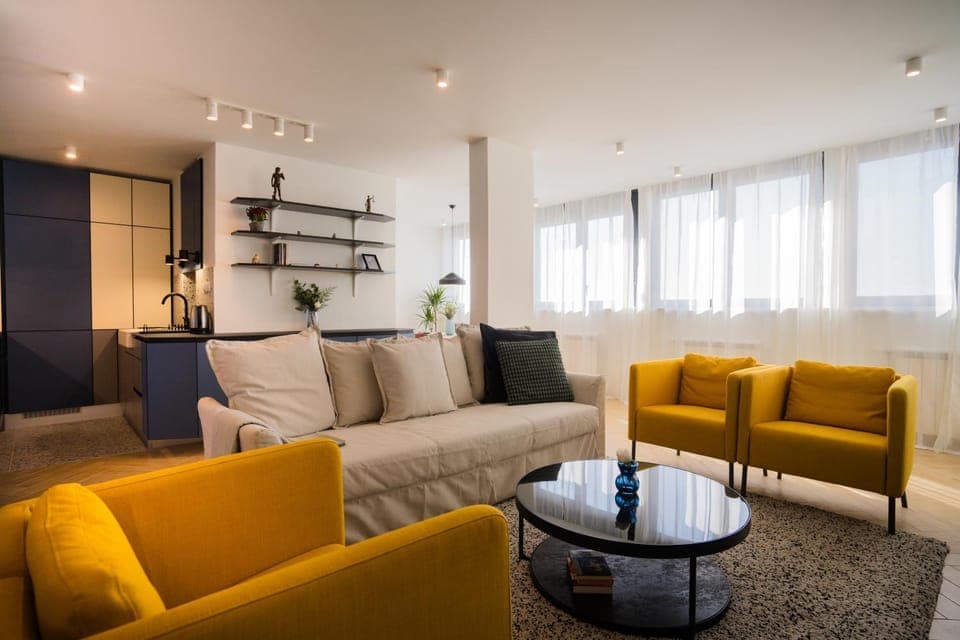 Living room, Seating area