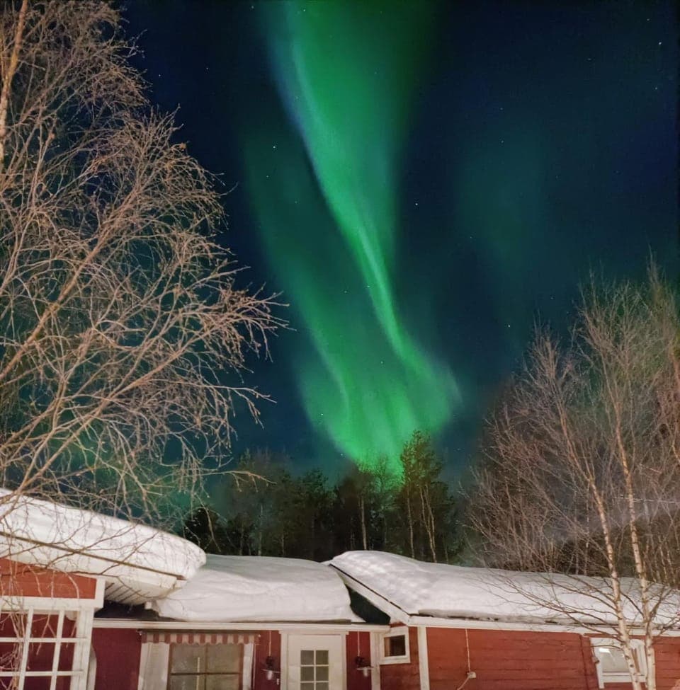 Property building, Natural landscape, Winter