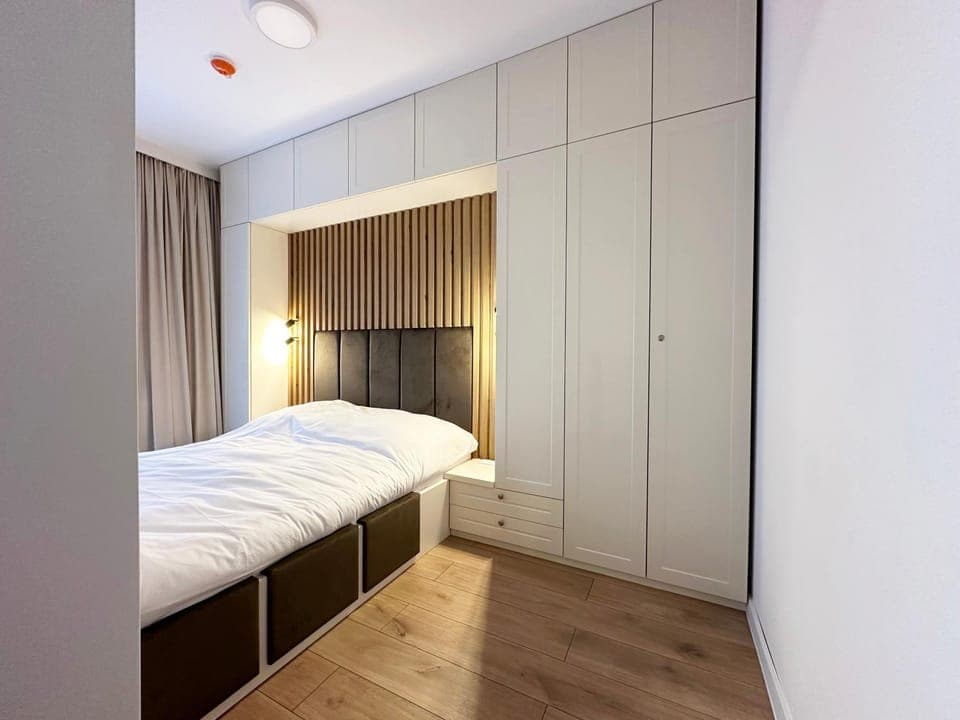 Bed, Photo of the whole room, Bedroom, wardrobe