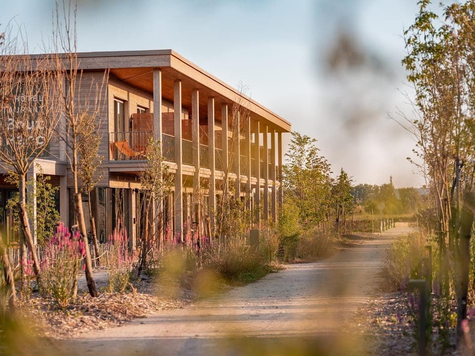 Property building, Natural landscape, Garden