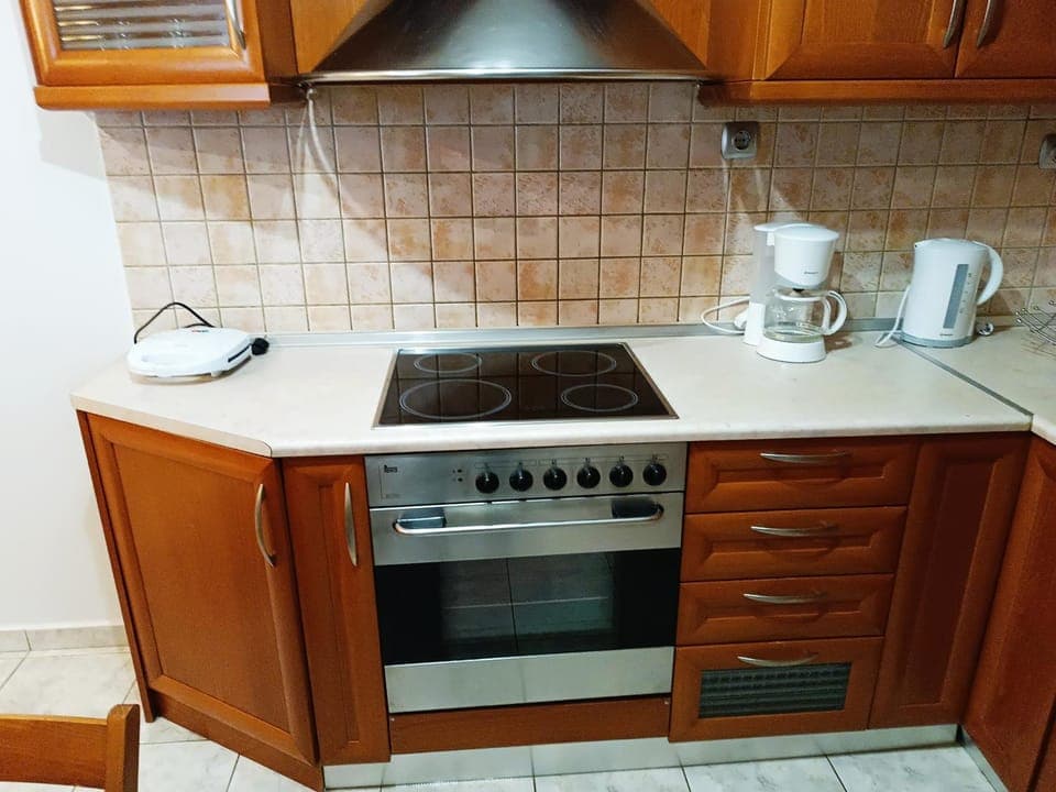 Coffee/tea facilities, Kitchen or kitchenette, minibar, pet friendly, stove