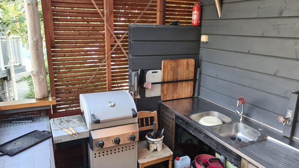 BBQ facilities, Kitchen or kitchenette