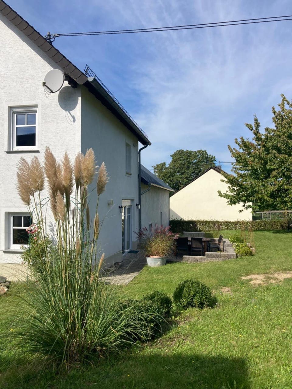 Property building, Garden view