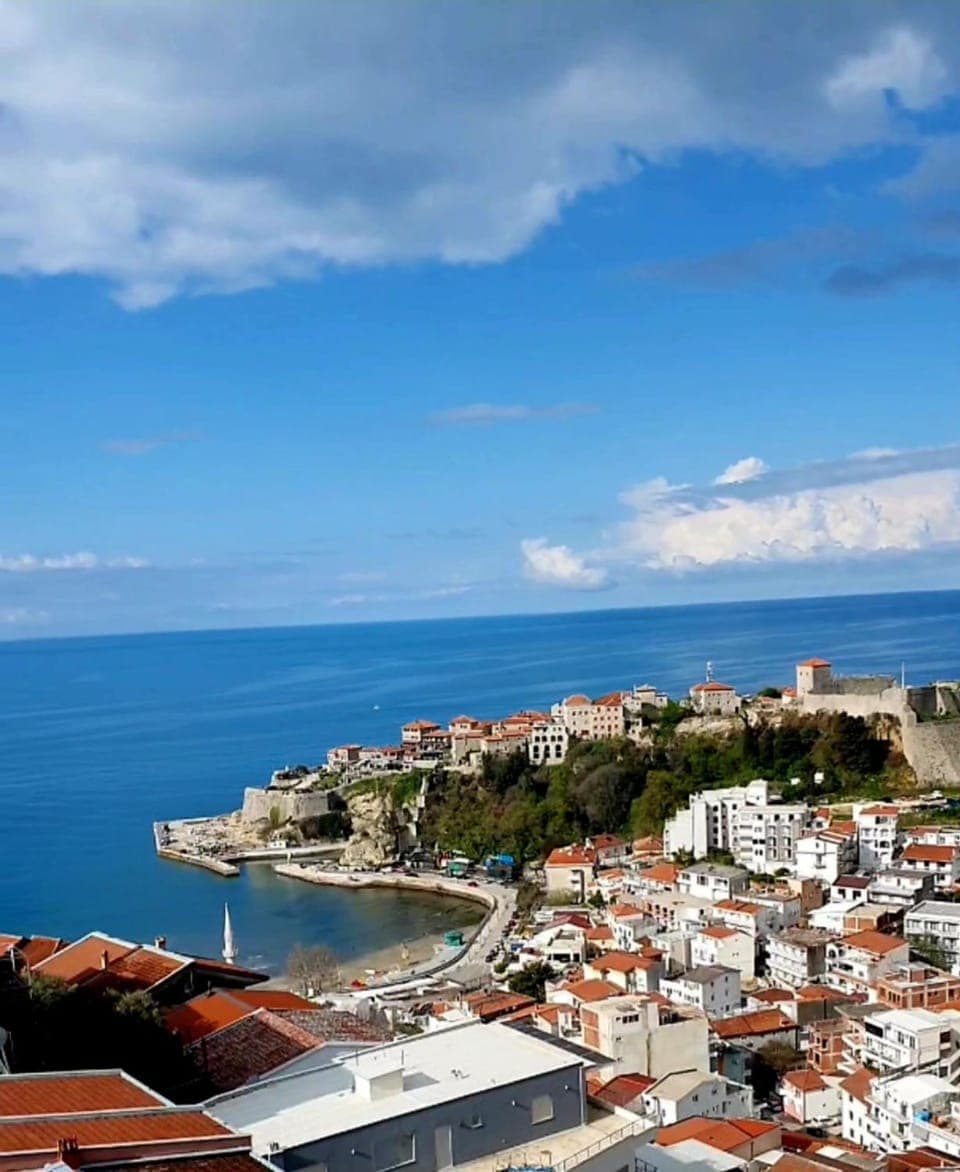 Natural landscape, Bird's eye view, Beach, City view, Sea view