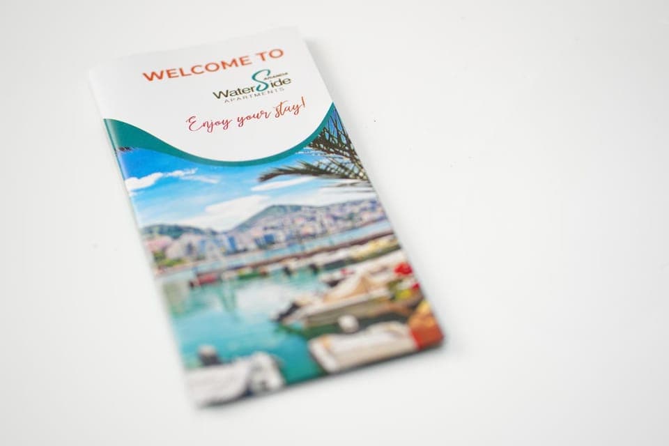 Natural landscape, Text overlay