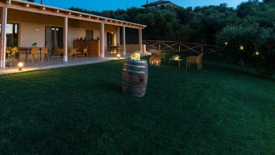 Property building, Patio, Garden view