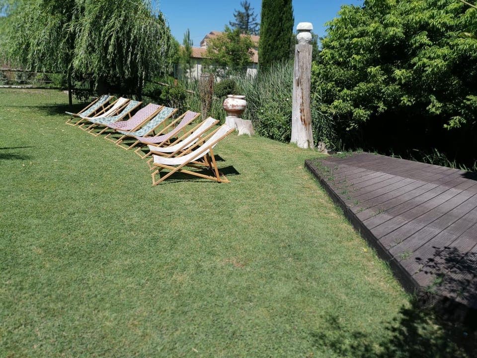 Spring, Day, Natural landscape, Garden, Garden view, sunbed