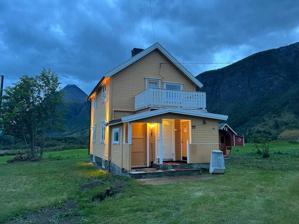 Property building, Garden view