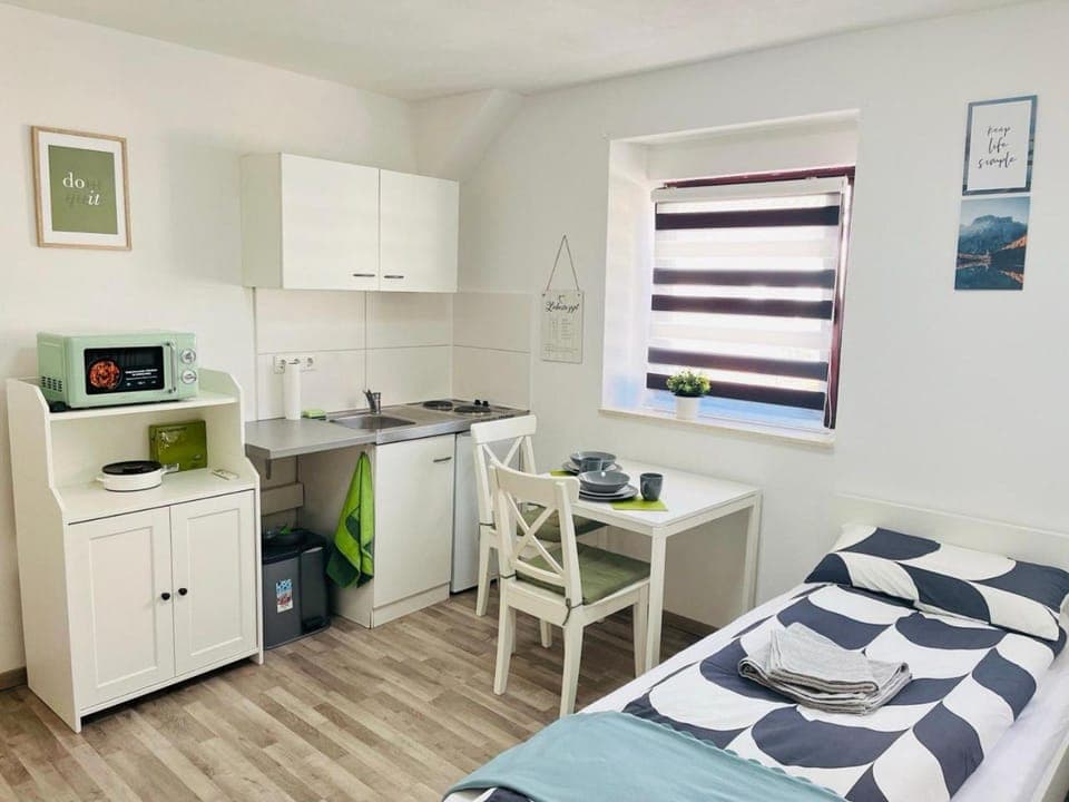 Kitchen or kitchenette, kitchen