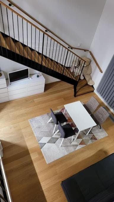 Spacious loft apartment with a lake view Apartment in Finland