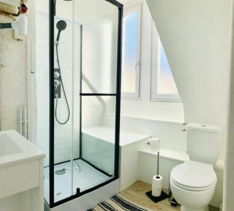 Toilet, Bathroom, towels