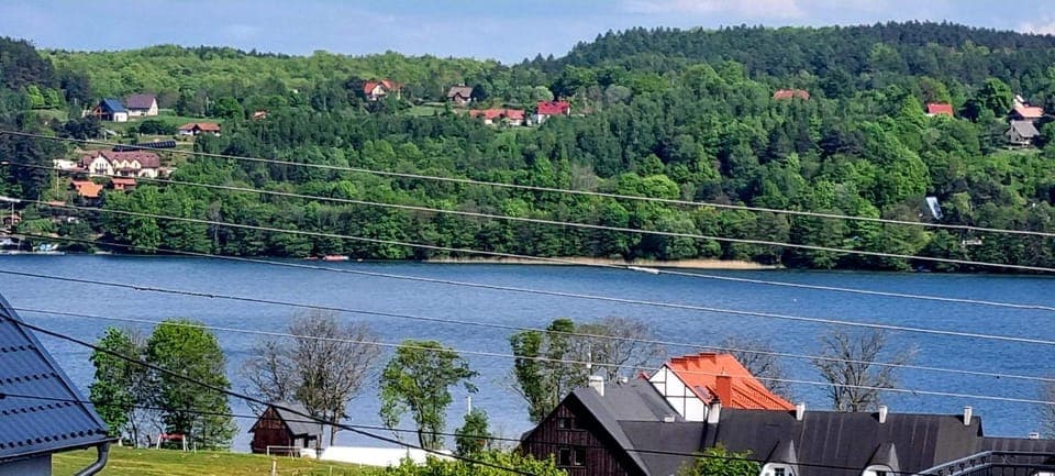 Day, City view, Lake view