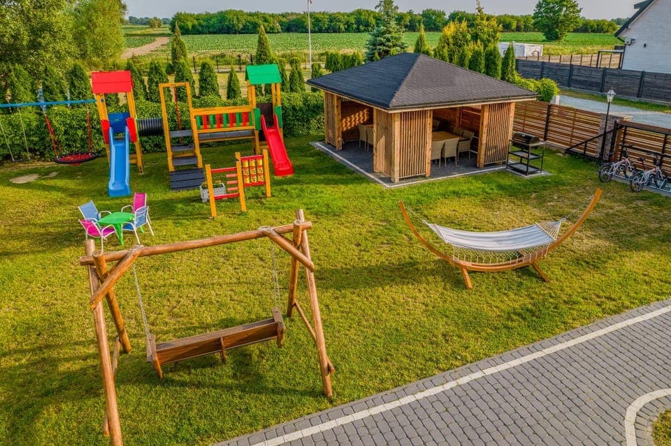 Natural landscape, Children play ground, Garden, Garden view