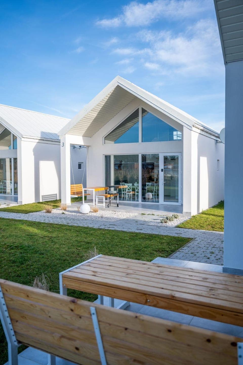 Property building, Patio, Spring, Day