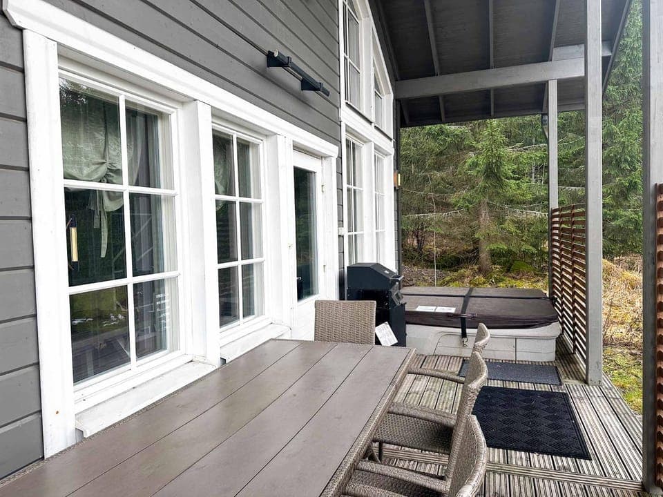 Patio, Pool view