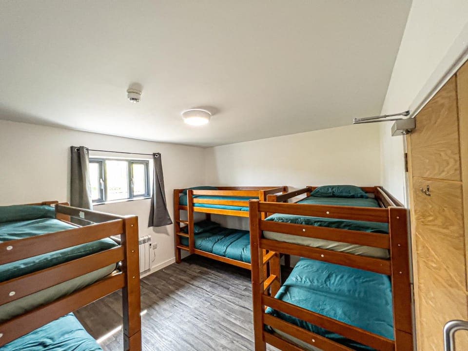 Photo of the whole room, bunk bed
