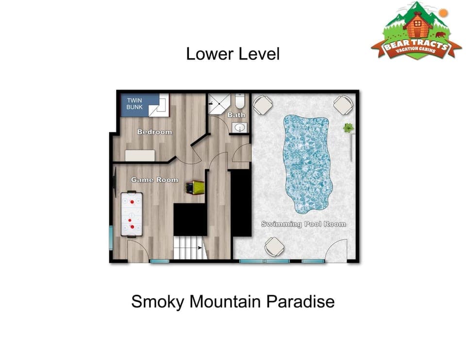 Smoky Mountain Paradise House in Pittman Center