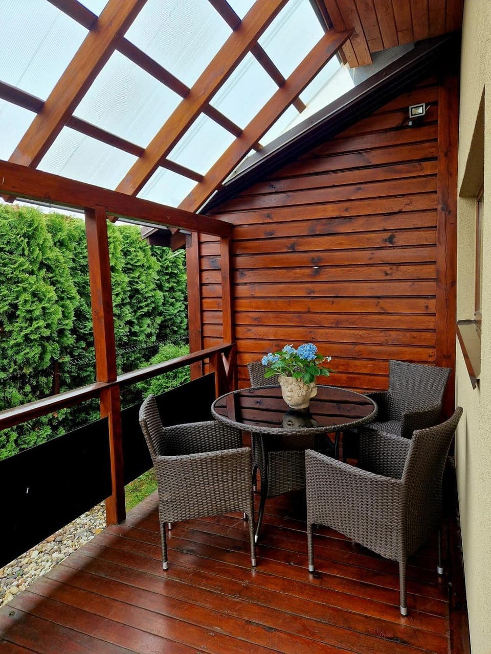 Balcony/Terrace, Garden view