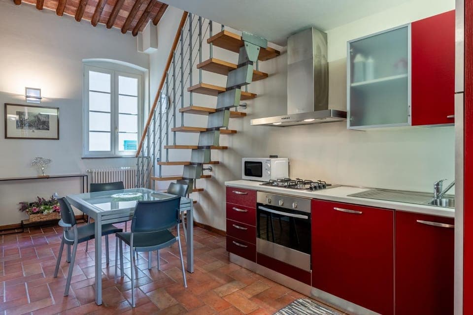 Property building, Kitchen or kitchenette, Living room