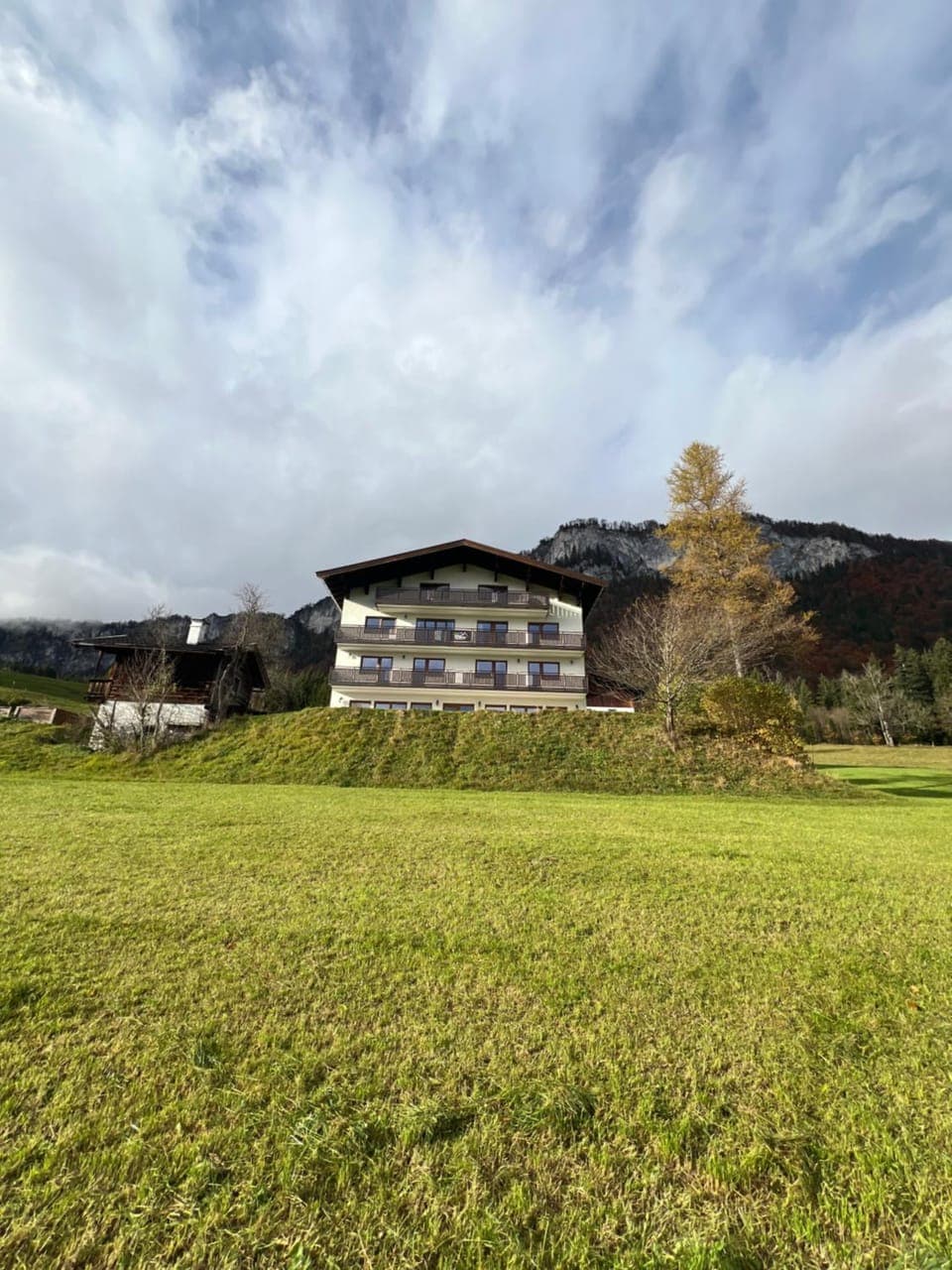 Property building, Natural landscape, Mountain view