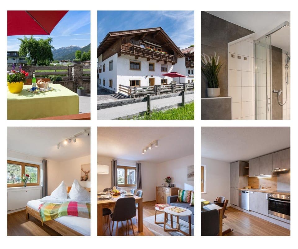 Property building, Bathroom, Kitchen or kitchenette, Dining area, Bedroom, Mountain view