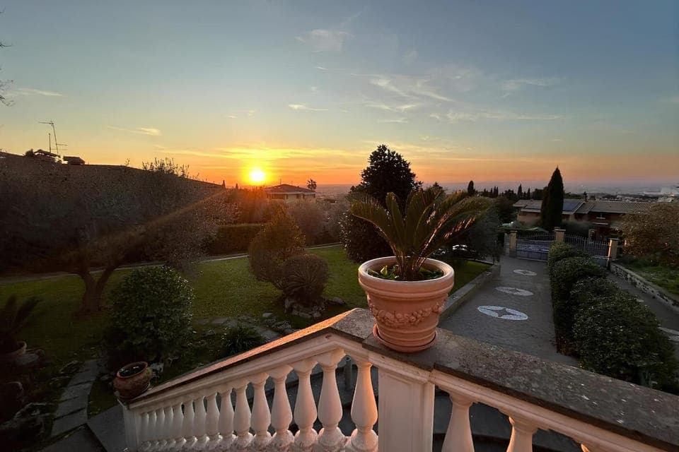 Natural landscape, View (from property/room), Sunset