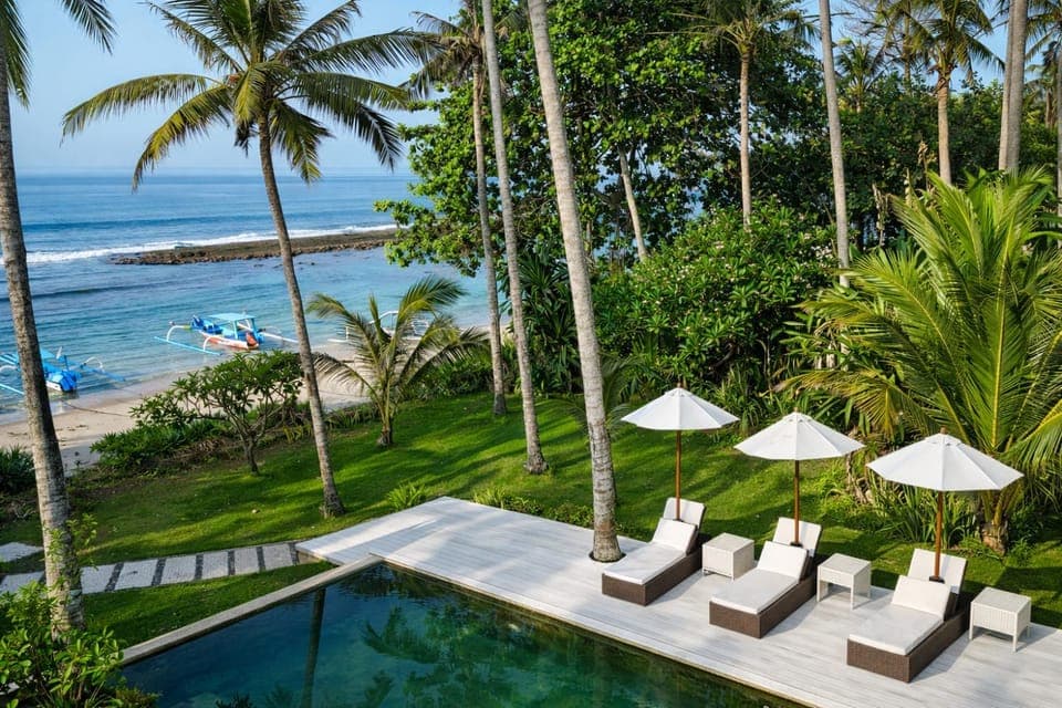 Garden, Beach, Sea view, Swimming pool