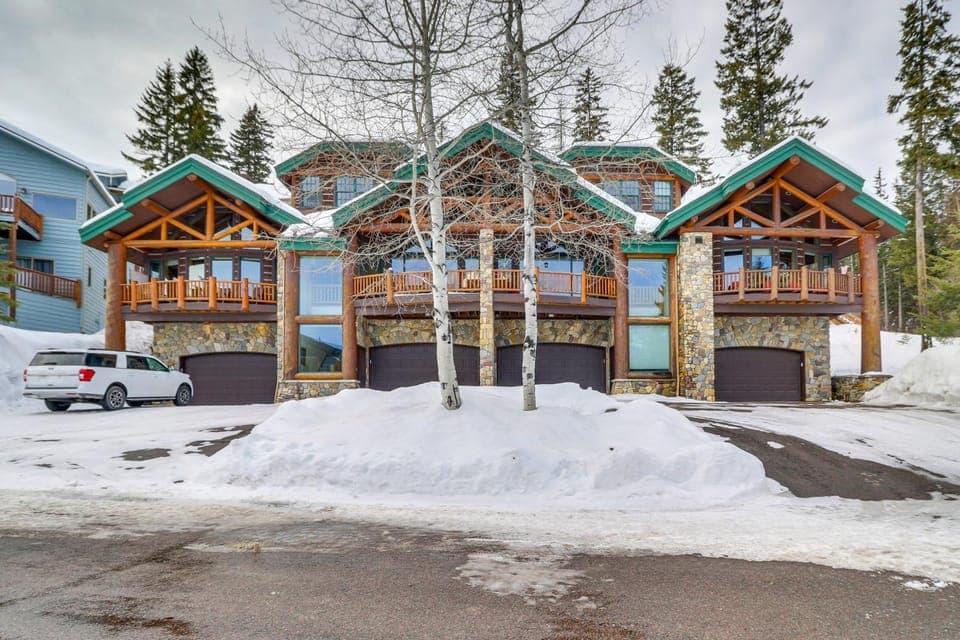 Spacious Whitefish Home w/ Sauna & Ski Resort View House in Whitefish