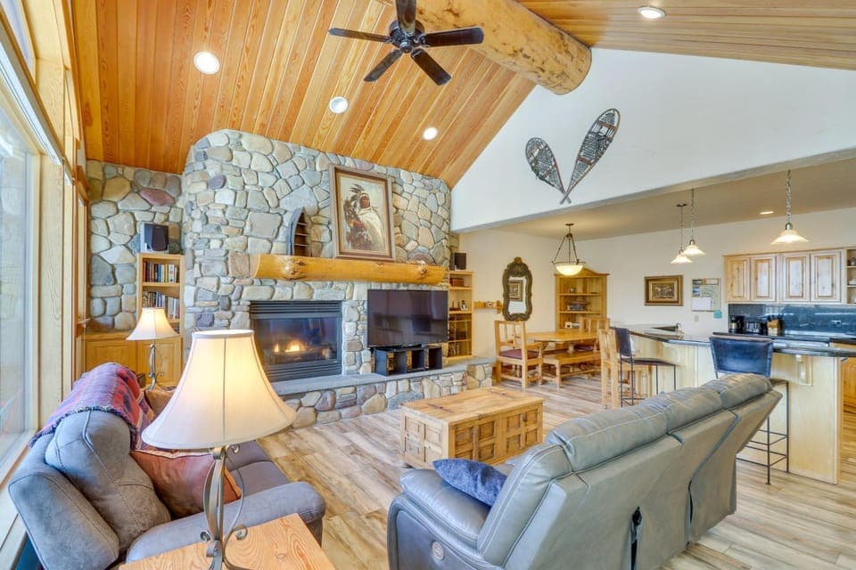 Spacious Whitefish Home w/ Sauna & Ski Resort View House in Whitefish