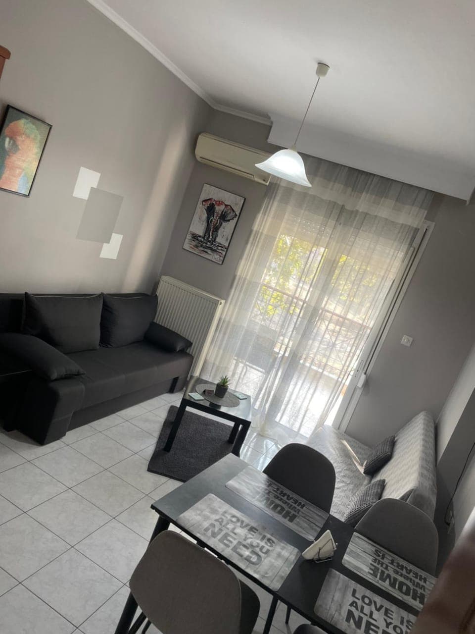 Living room, Seating area, Dining area