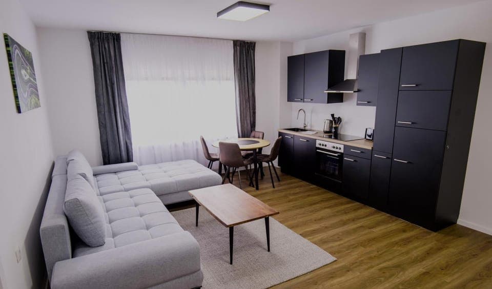 Kitchen or kitchenette, Living room