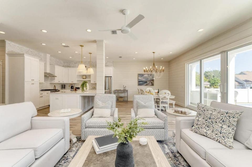 Crystal Blue~Sleeps 28~Heated Pool~Golf Cart House in Destin