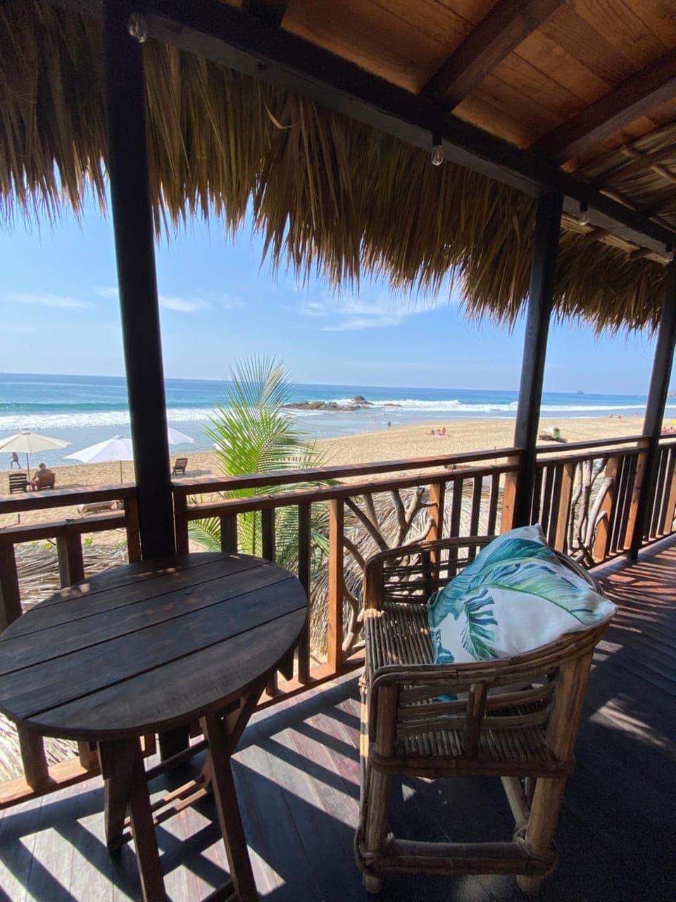 View (from property/room), Balcony/Terrace, Seating area, Sea view