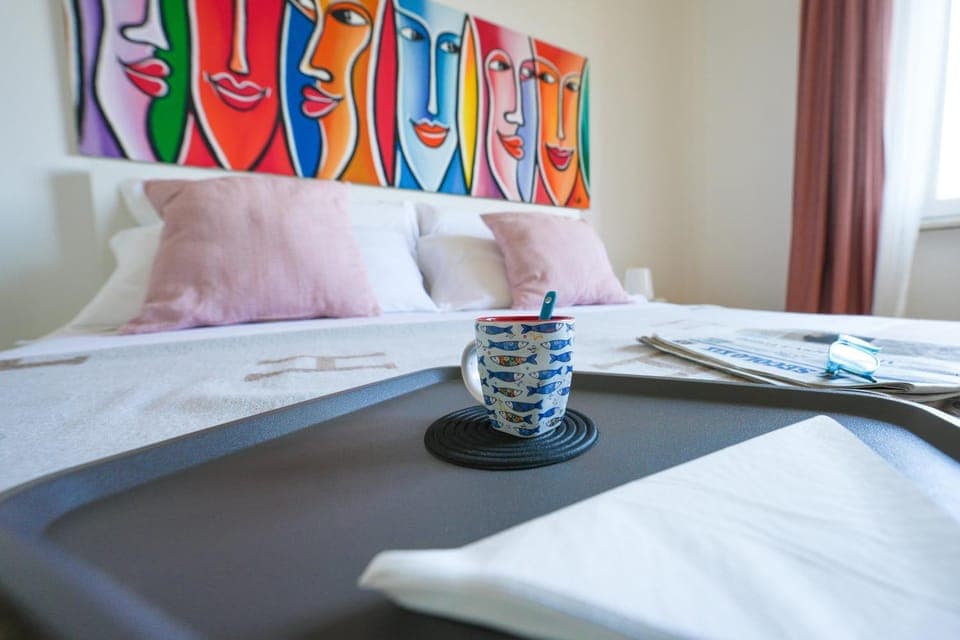 Bed, Decorative detail, Bedroom