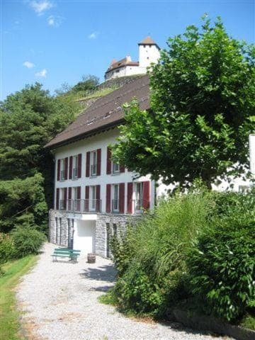 Property building, Spring, Day, Natural landscape