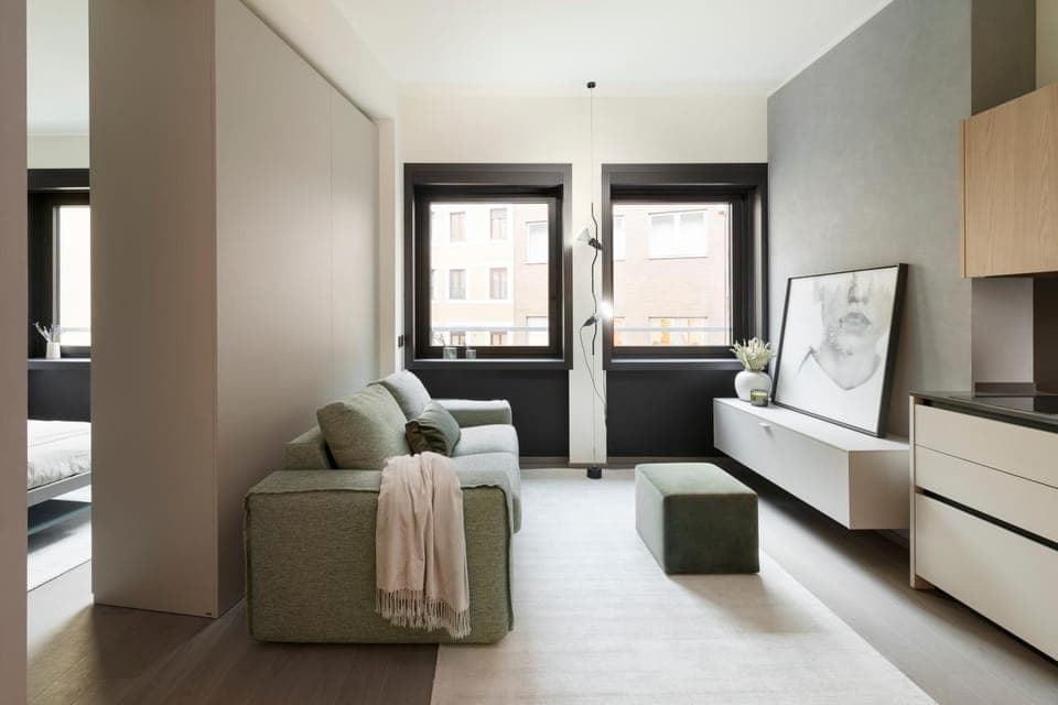 Living room, Photo of the whole room, Seating area