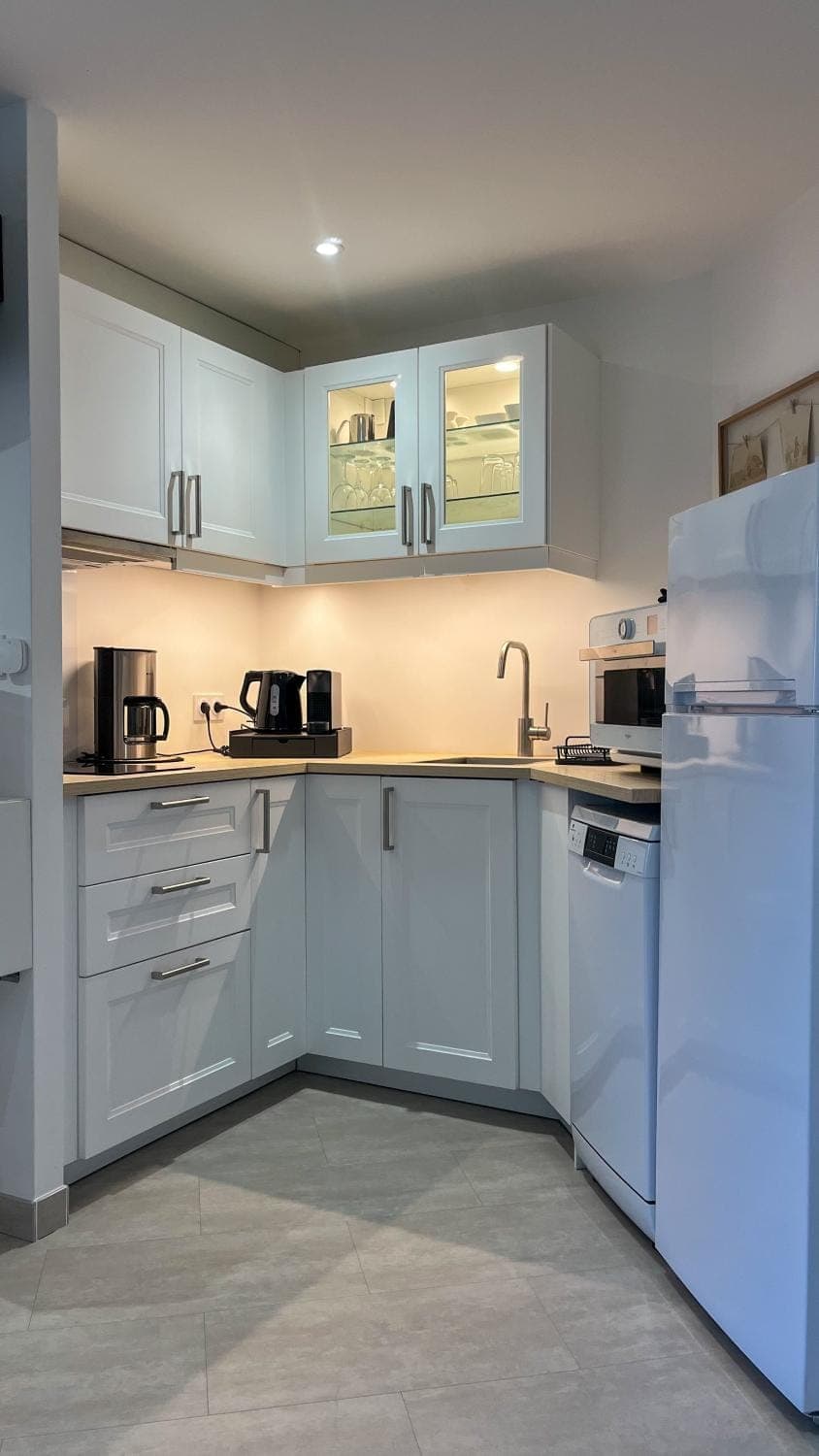 Kitchen or kitchenette, kitchen