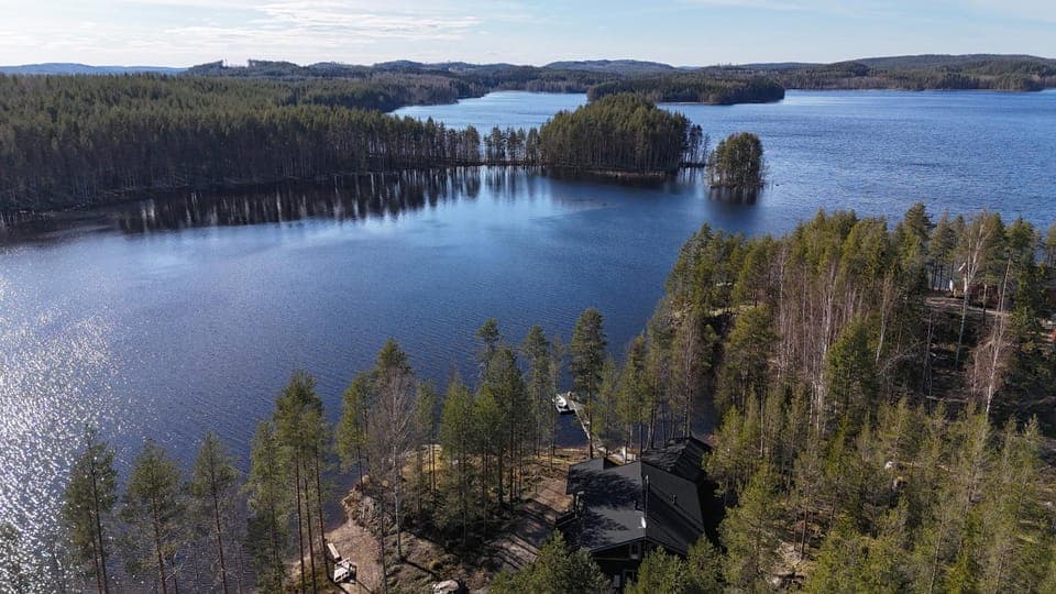 Day, Natural landscape, Bird's eye view, River view