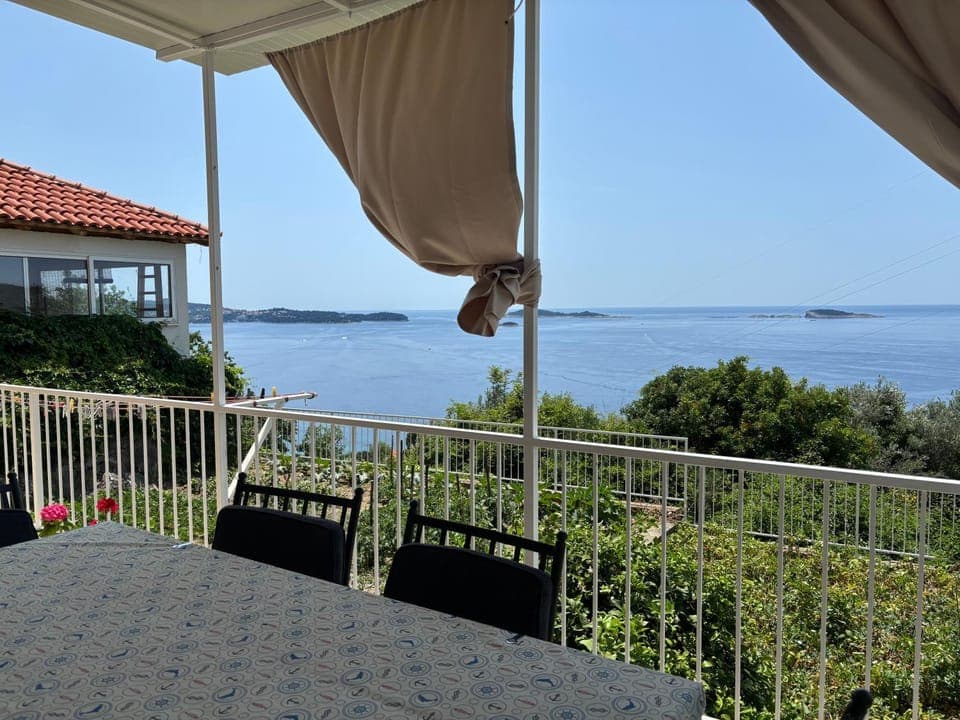 Patio, Day, Natural landscape, View (from property/room), Balcony/Terrace, Sea view